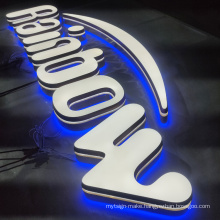 Alibaba Sign Up Newest Company Logo Custom Led Signs Outdoor Advertising 3d Letter Sign Board Shop Name Board